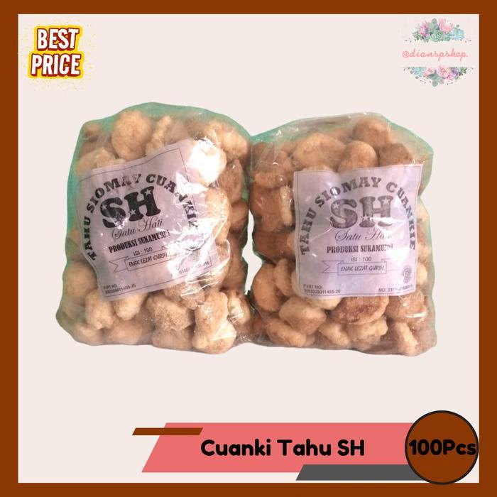 gzh3- Cuanki Tahu Sh 100Pcs Cuanki Tahu Kering Food Instan