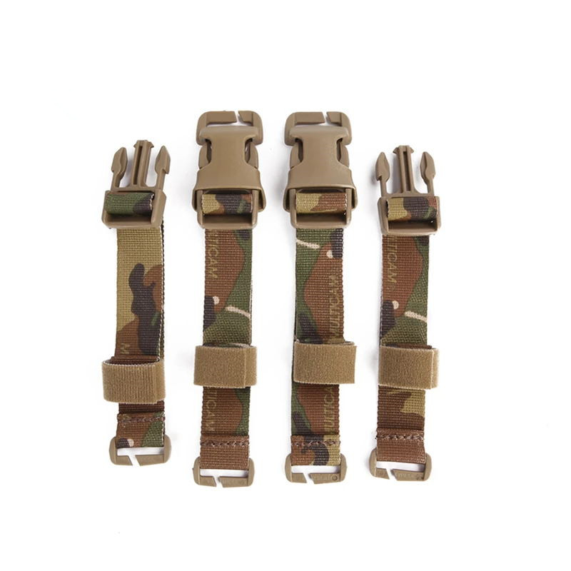 Chest Rig to Tactical Vest Adapter Kit, Made Webbing for Molle Plate Carrier, Multicam Adapter
