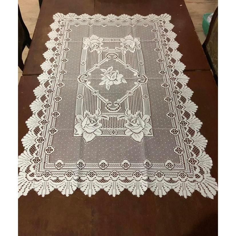 Taplak meja tamu/makan kain 80x120