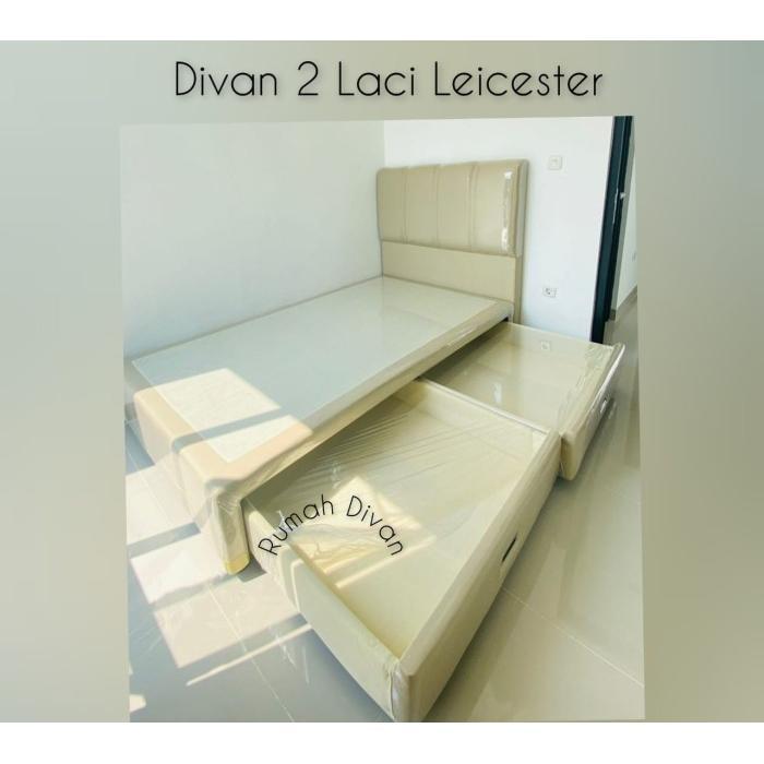 Divan Dipan Tempat Tidur 2 Laci Besar Uk. 140X200 (Queen Size)