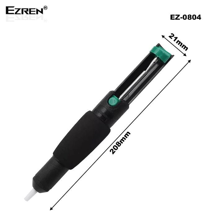 uzd6- Ezren Ez-0804 Penyedot Timah Pump Soft Handle Anti-Slip Double Ring
