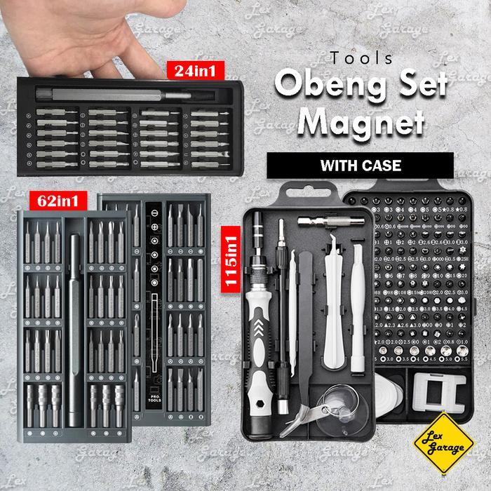 New Obeng Set Magnet Reparasi HP Laptop Model Mijia Wiha