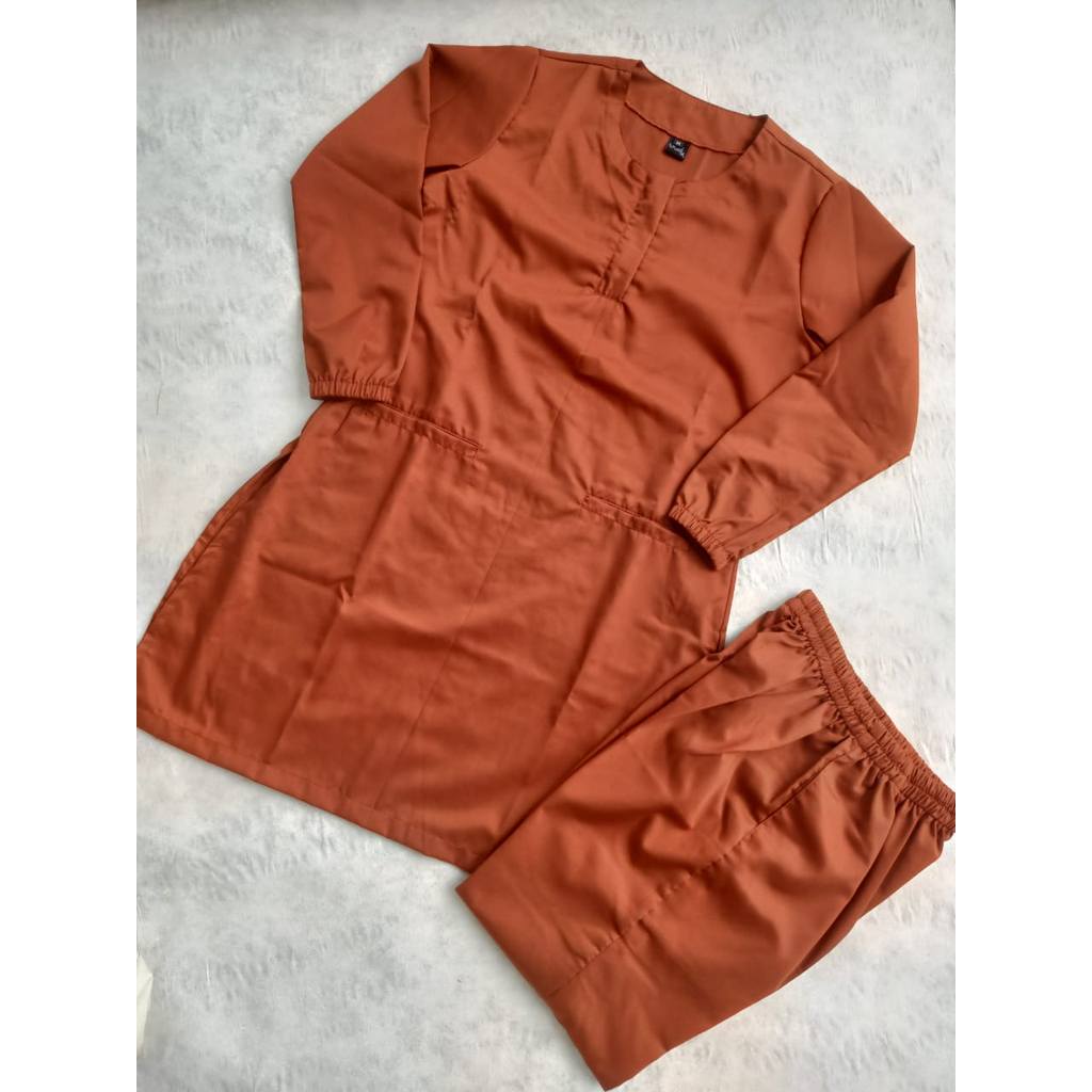 Baju Ok / Oka Tunik Celana | Bahan Toyobo
