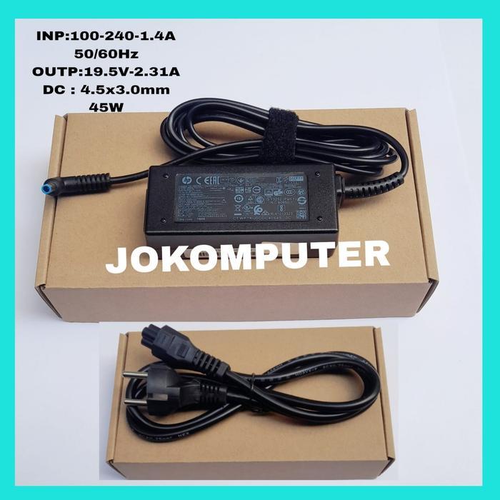 New Adaptor Charger Laptop Hp 14S-Dk1514Au 14S-Dk1507Au 14S-Dk1524Au Terlariss 