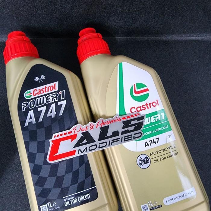 OLI SAMPING 2T CASTROL A747 ORIGINAL OLSAM 2TAK CASTROL A747 1LITER