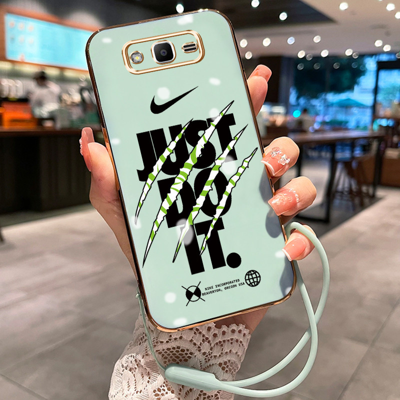 Casing Hp Untuk Samsung Galaxy J2 Prime J2 Ace Case Casing HP pola Hook dan bekas kaki Kesing Cesing