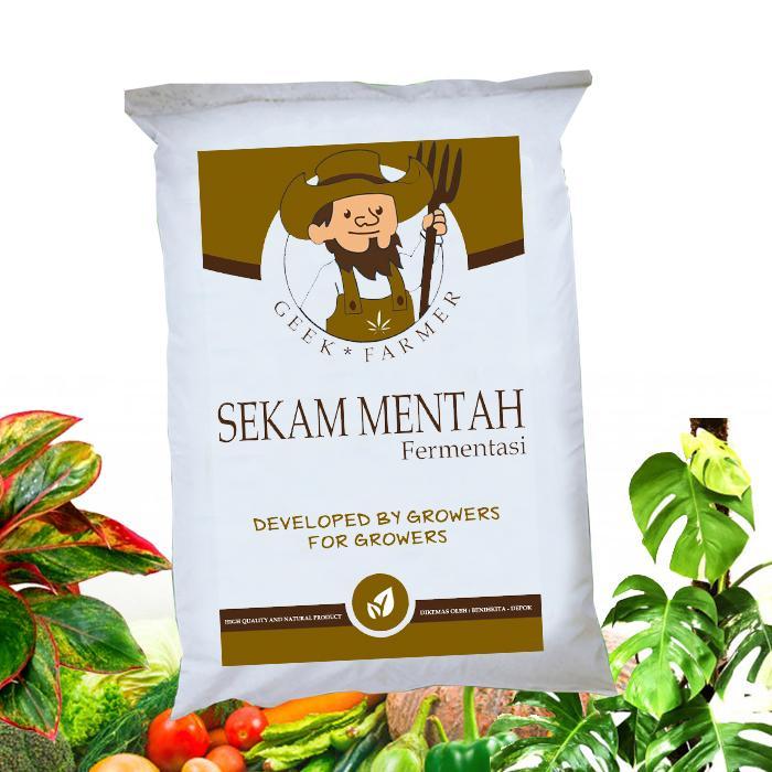New Media Tanam Sekam Mentah Fermentasi (Geek Farmer)