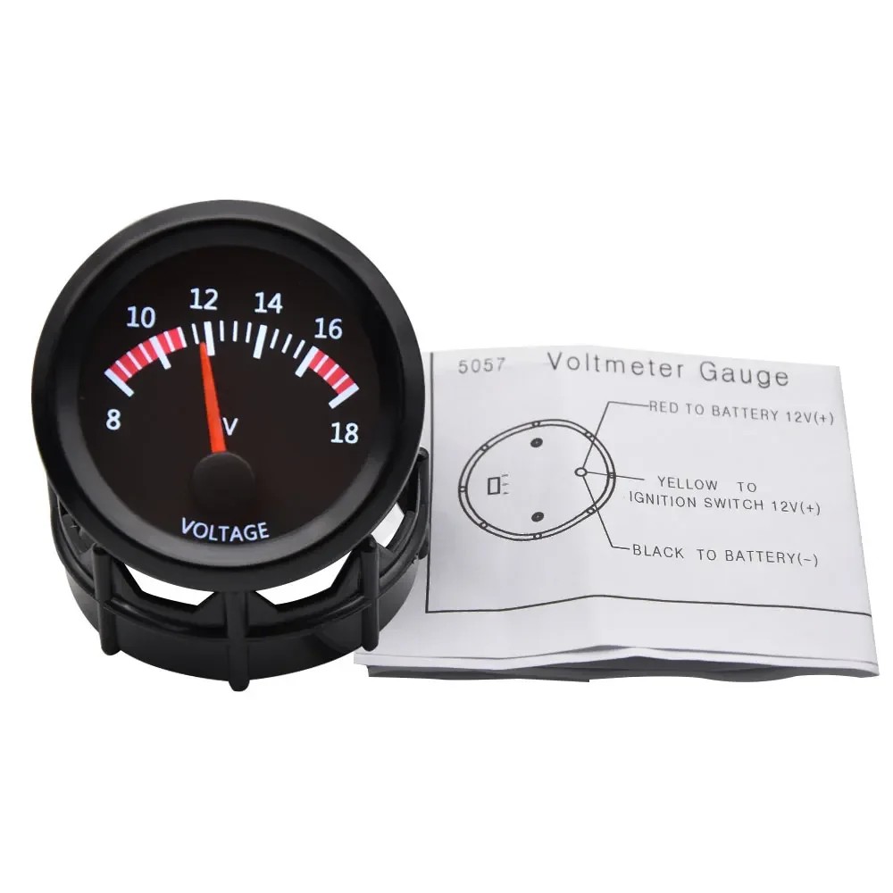 Universal Oil Temperature Gauge 50~150 With 1/8Npt Sensors 0-7Bar Oil Pressure Gauge White Led Smoke