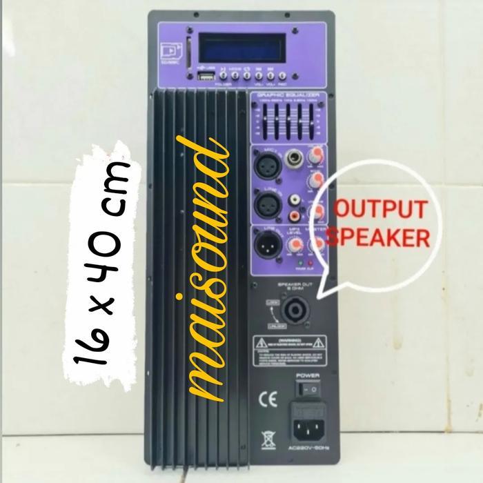 POWER KIT MODEL APOLLO 16 X 40 CM KIT POWER SPEAKER AKTIF 2 WAY 16X40