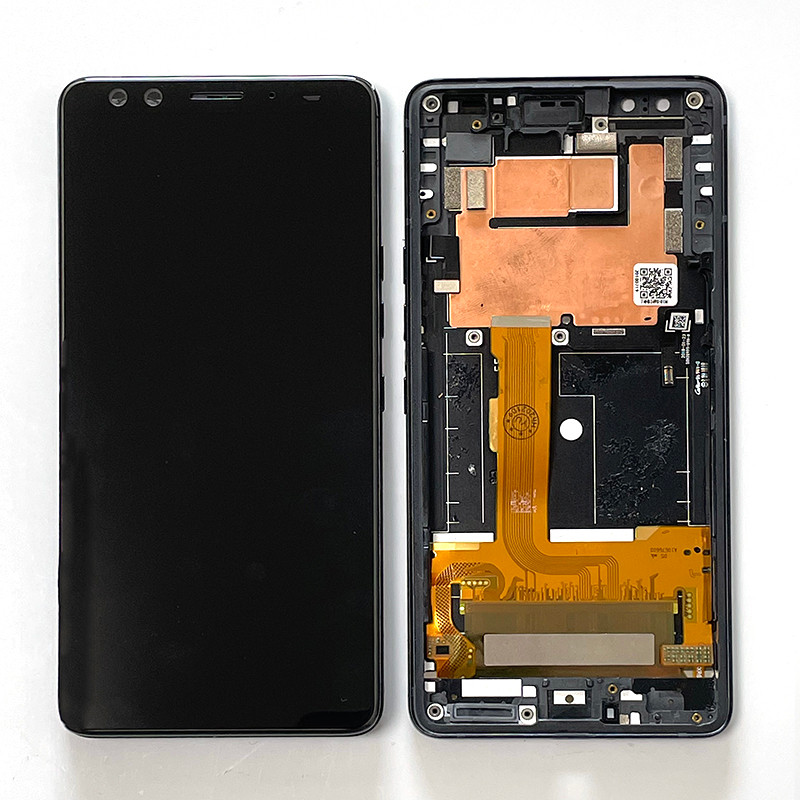 6.0" Original M&Sen For Htc U12+/U12 Plus Lcd Display Screen Frame+Touch Panel Digitizer For Htc