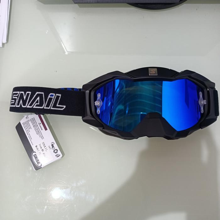 Aksesoris Helm Kacamata Goggle Cross Snail Original