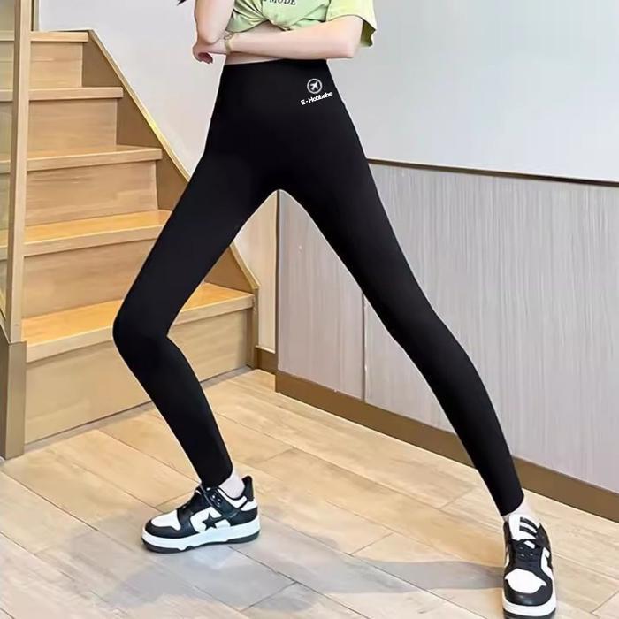 4f5y- Folady - P727 Celana Legging Wanita Import High Waist Sports Pants Ala Korea Style