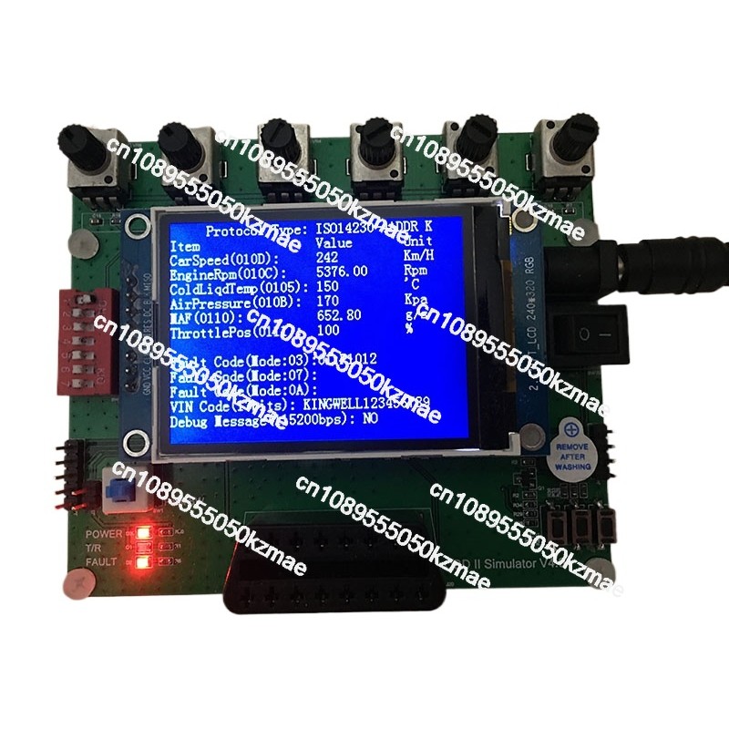 Vehicle Obd Simulator Ecu J1939 Simulator Elm327 Testing And Development