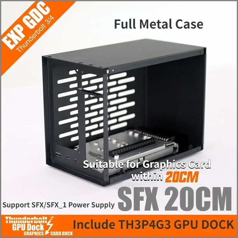 Notebook Laptop Th3P4G3 Pd 60W 85W Gpu Dock Graphics Card Dock Egpu Laptop External Graphics