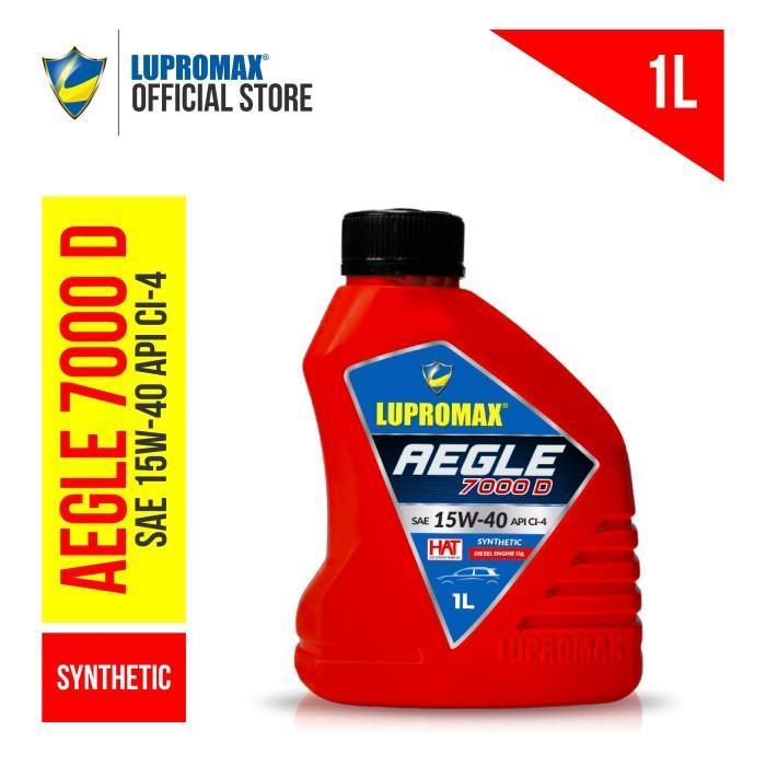 Oli Mobil Diesel Sintetik Lupromax Aegle 7000 D 15W-40 - 1 Liter