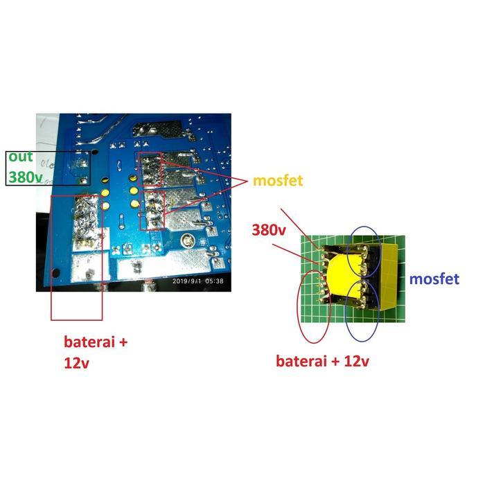 Pure cupper high-frequency inverter transformer HF inverter