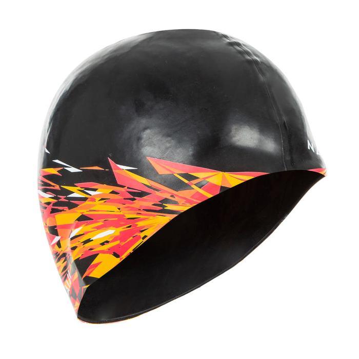 Silicone Print Swim Cap NABAIJI - Filant Volume TOPI RENANG NABAIJI