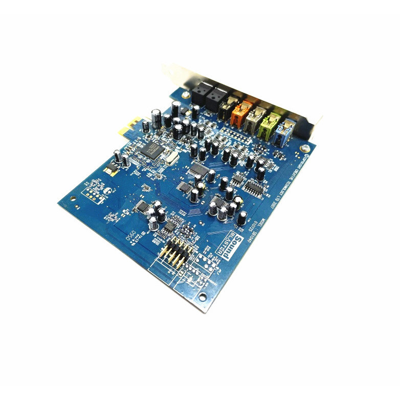 Original High Quality Creative Sound Blaster X-Fi SB1040 PCI-E Sound Cards Music Movie Games Desktop