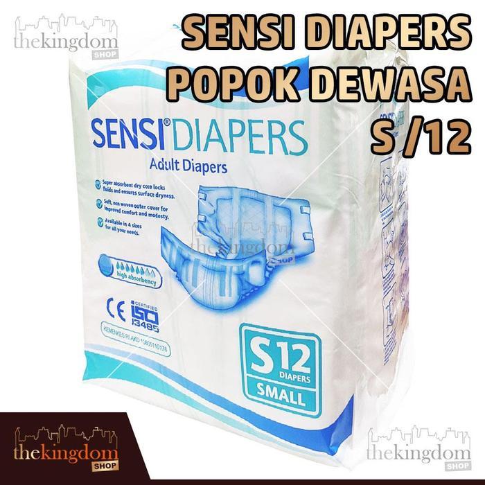 Sensi Adult Diapers Popok Dewasa S Small Kecil /12