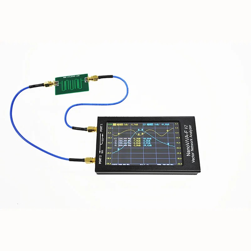 Nanovna-F V2 3Ghz Vector Network Analyzer 4.3 Inch Touch Screen Nanovna V2 Antenna Analyzer