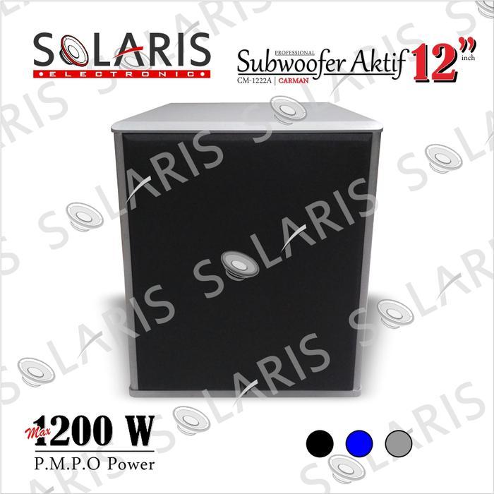 SUBWOOFER AKTIF 12 INCH SUBWOOFER KARAOKE CARMAN CM-1222A