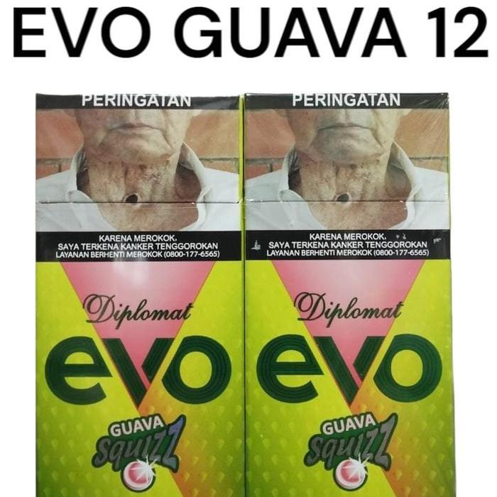 EVO GUAVA 12 BATANG - GUAVA SQUIZZ DIPLOMAT