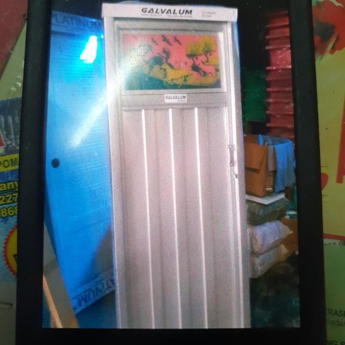 pintu kamar mandi galvalum tisson