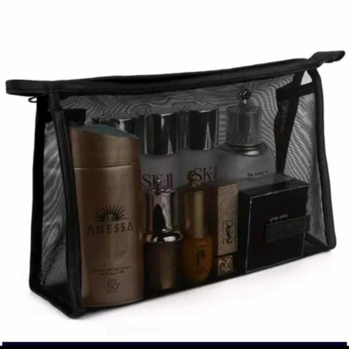 tas kosmetik pouch transparan