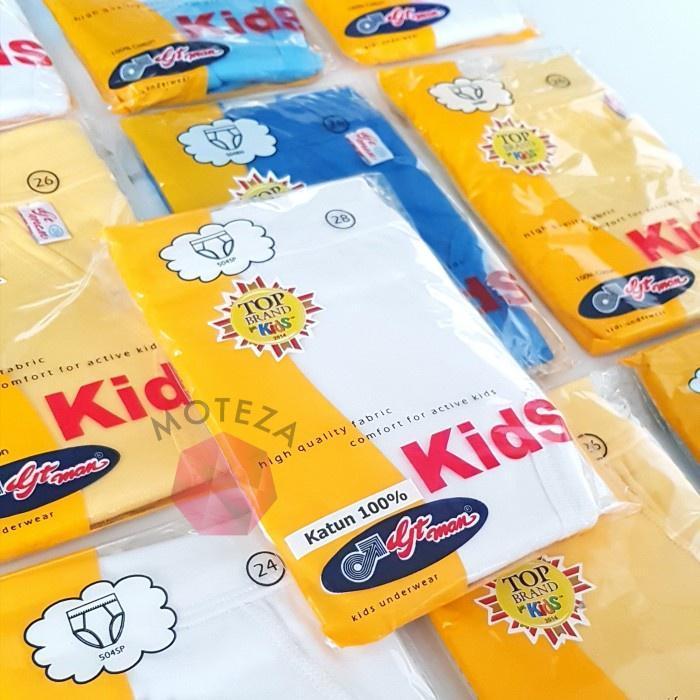 f312- Isi 3 Pcs - Celana Dalam Anak Laki-Laki - Gt Man Kids 504 Sp/Bw Fashion