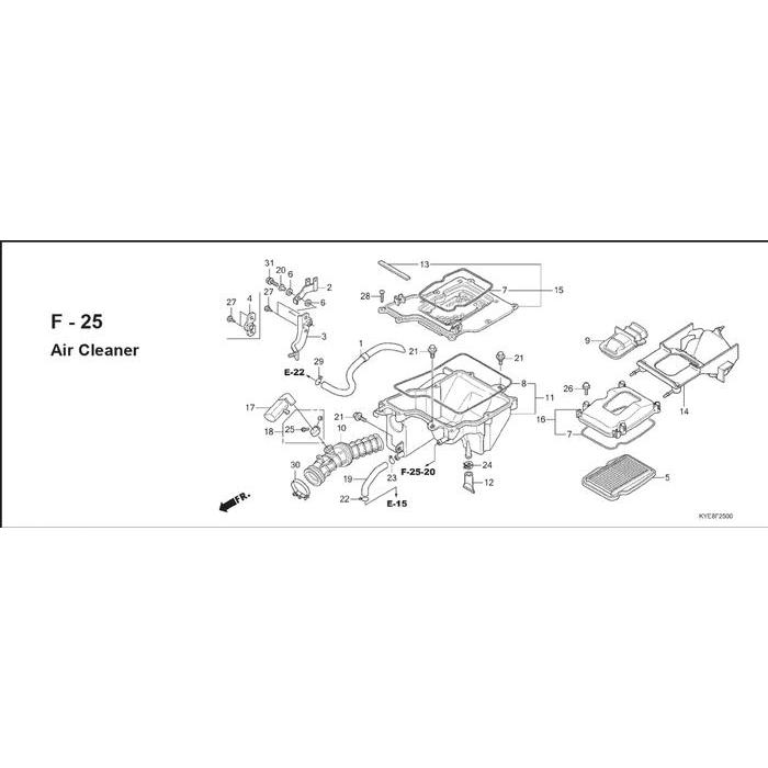 Tube A/C Connecting Mega Pro 17222KSP900 BEST