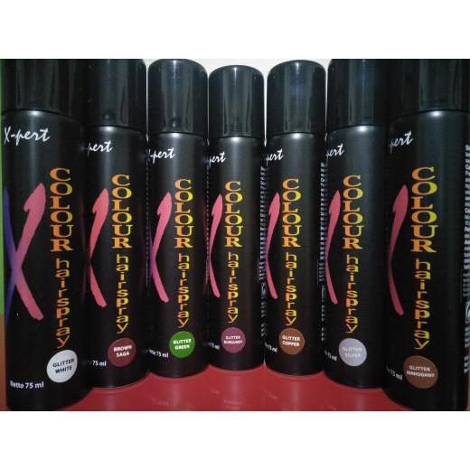 g5t7- X-Pert Colour Hair Spray 75 Ml / Hair Spray Warna Rambut