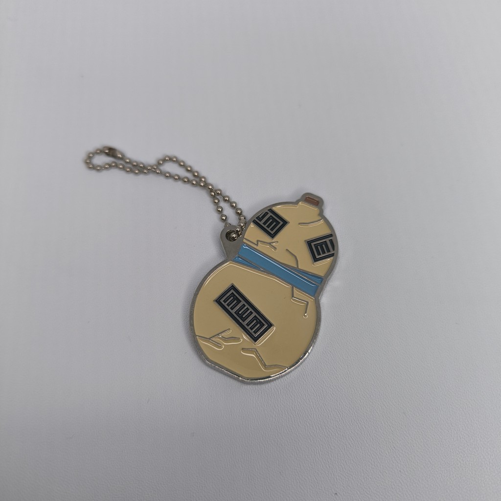 Metal Strap Keychain Naruto Gaara Sand Gourd