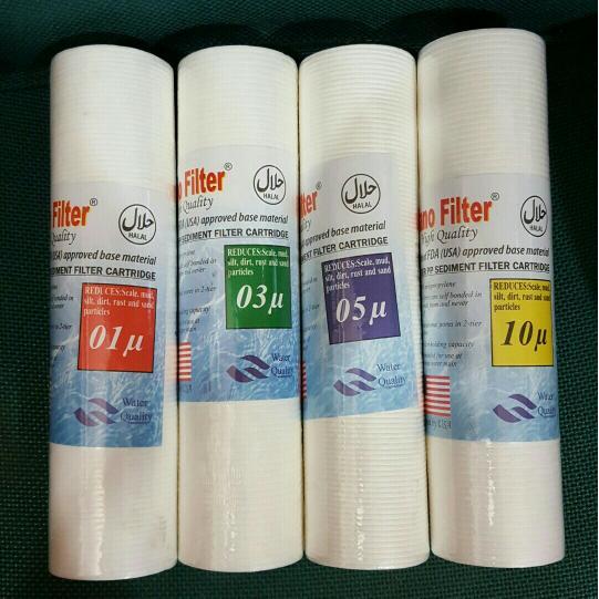 New Nano Filter Saringan Catridge 10 inch depo air minum isi ulang