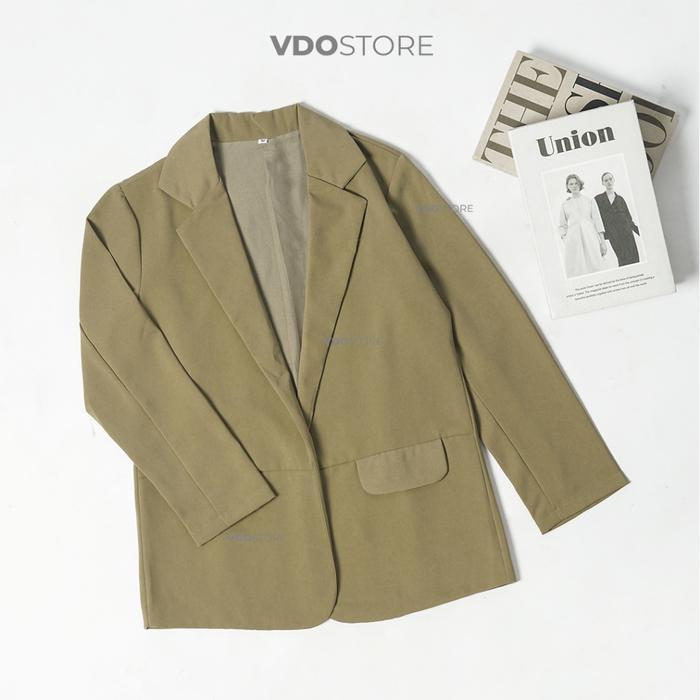 Terbatas Vdo Lux Blazer - Blazer Wanita Furing Ld 100 110 120 130 - Atasan Kerja Jas Kantor Jumbo