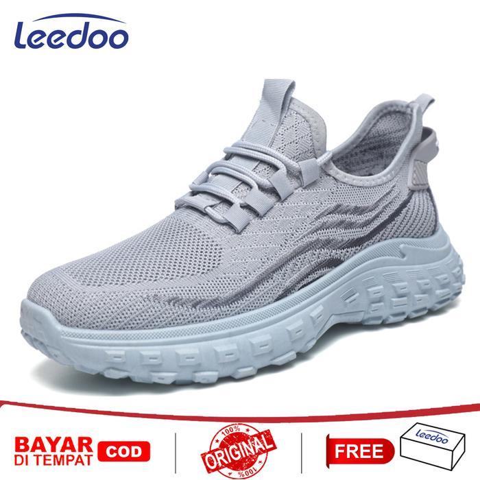 Eiger - Sepatu Sneakers Pria Casual Sepatu Jogging Olahraga Nyaman Sepatu Kerja Casual Antiselip