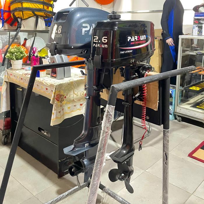 Mesin Tempel Parsun 2.6 PK 2 Tak / Motor Tempel Outboard 2.6 HP 2 Stroke Untuk Perahu Karet