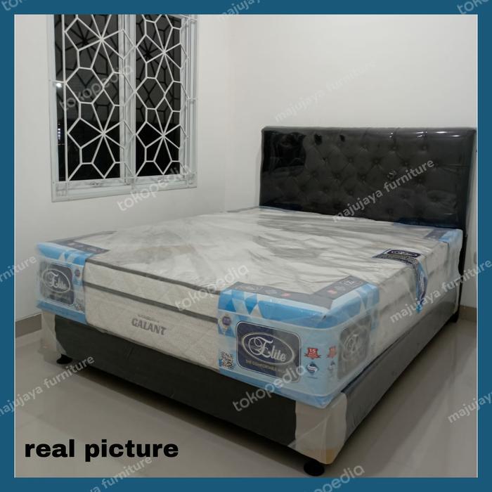 Kasur Springbed Elite Galant Pillowtop / Plushtop 180 / 160/ 120 X 200 /90 X 200