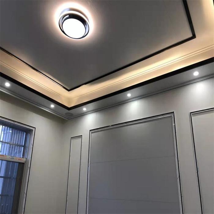 Paus Biru - List Plafon PVC LED Panjang 3 Meter Lis Sudut Plafon Lampu Mewah Aesthetic