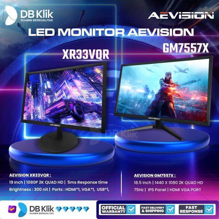 ebpd- Led Monitor Aevision Gm7557X 18.5" Ips 75Hz 2K Quad Hd Hdmi Vga