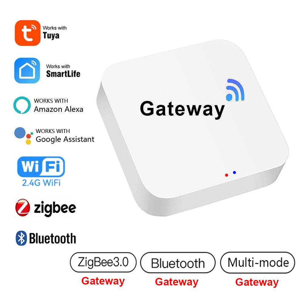 Tuya Zigbee 3.0 Gateway/Bluetooth Gateway/Multi-Mode Gateway Smart Home Bridge Hub Smart Life App