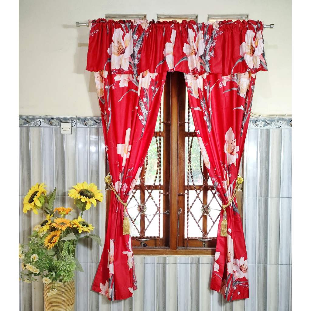 GORDEN SERUT PONY PANJANG GROSIR GORDEN PINTU DAN GORDEN JENDELA SERUT PONY 2 M