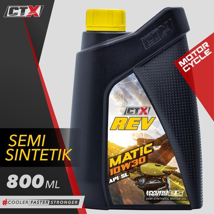 CTX Rev Matic 10w30 - oli semi sintetik motor matic