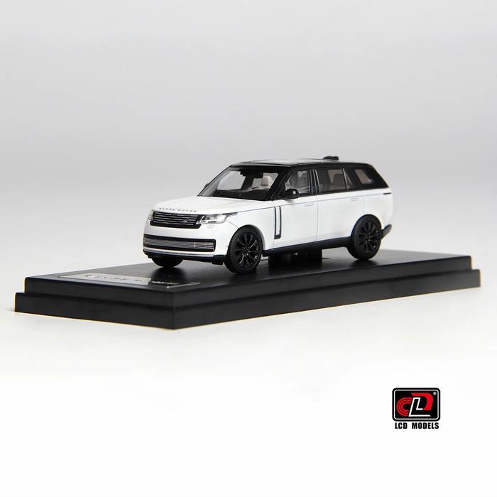 LCD64031-BW - LCD 1:64 Land Rover Range Rover - (White and Black)