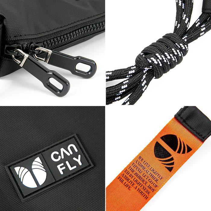 tp8f- Tas Selempang Pria Wanita Dumpling Bag Korean Style Anti Air Ypu-Jz