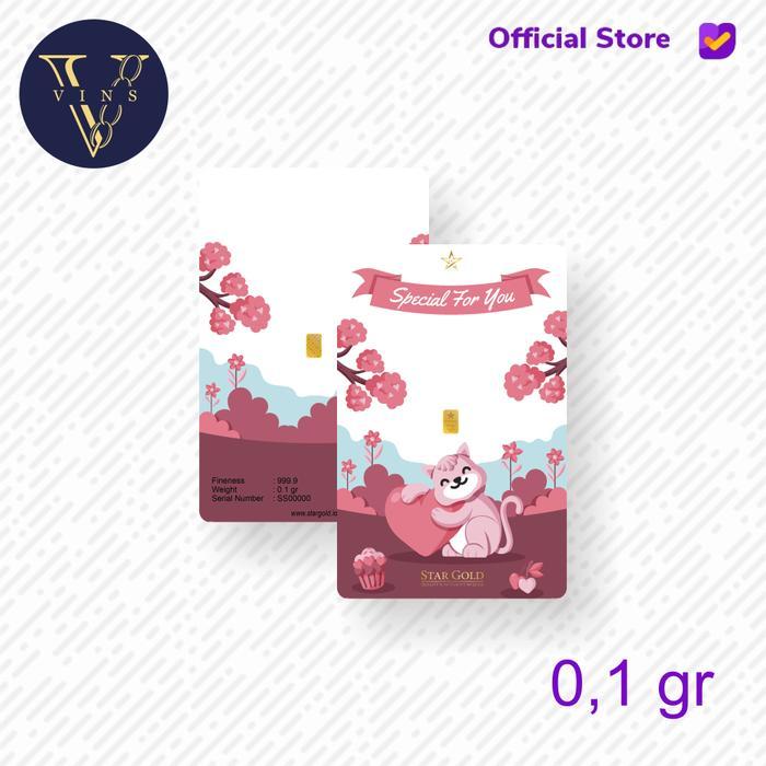 Logam Mulia Micro Gold Stargold Series Love 02