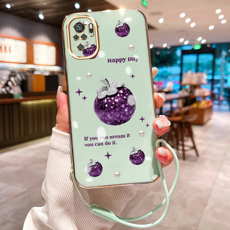 Casing Hp Untuk Xiaomi Redmi Note 10 Note 10s Note 10 Pro Case Casing HP pola Gunung bambu dan strob