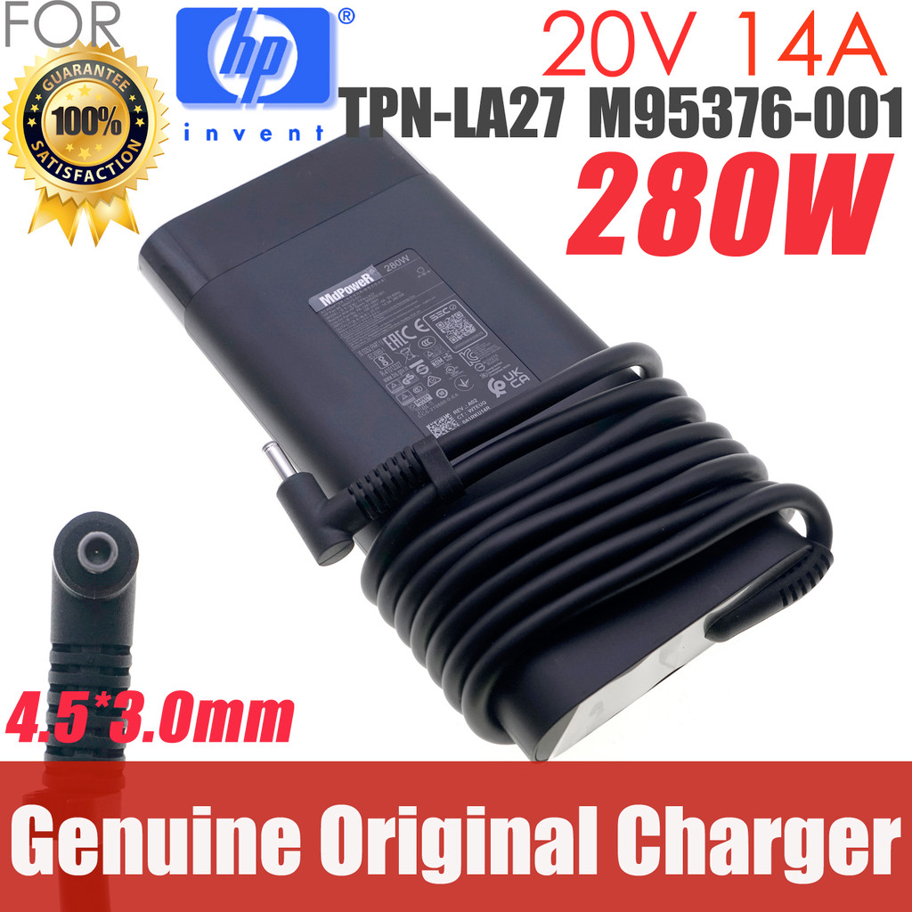 Original Tpn-Ca26 Tpn-La27 20V 14A 280W Ac Adapter Charger For Hp Omen Laptop Power Supply