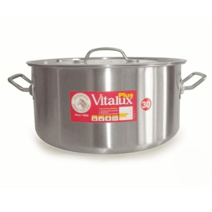 Zebra Stock Pot Vitalux Panci Sauce Pot Panci Casserole Stainless Steel SUS-304