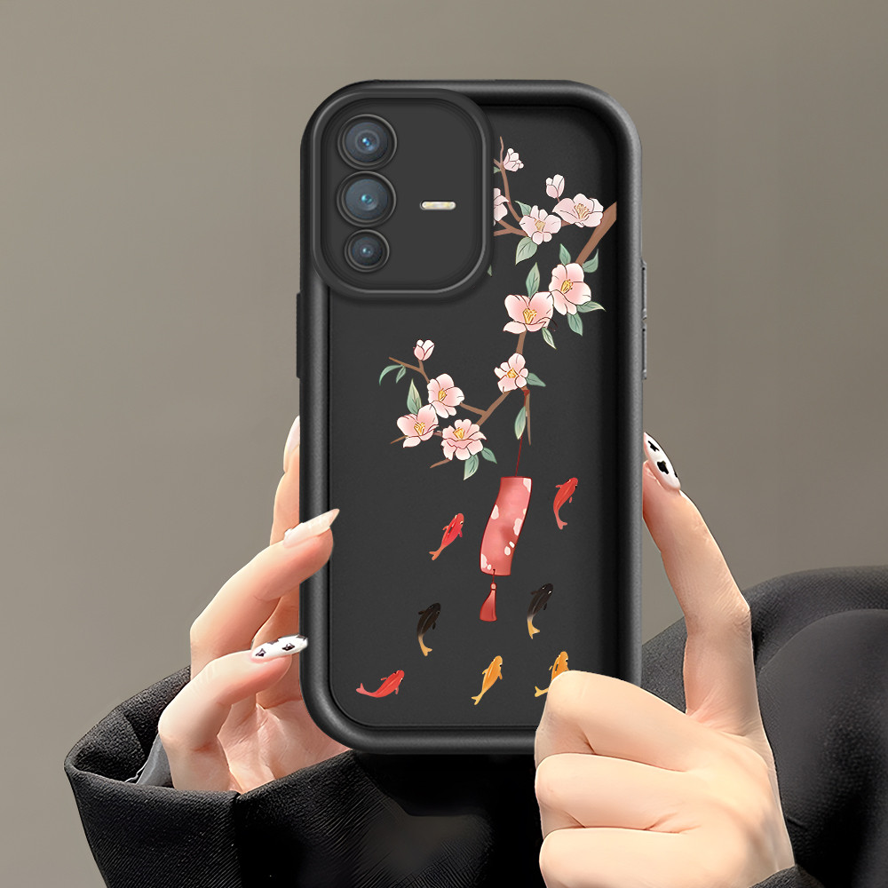 Casing Hp Untuk VIVO V23 5G Anti crack Case Softcase Kesing ID52 C8-2666