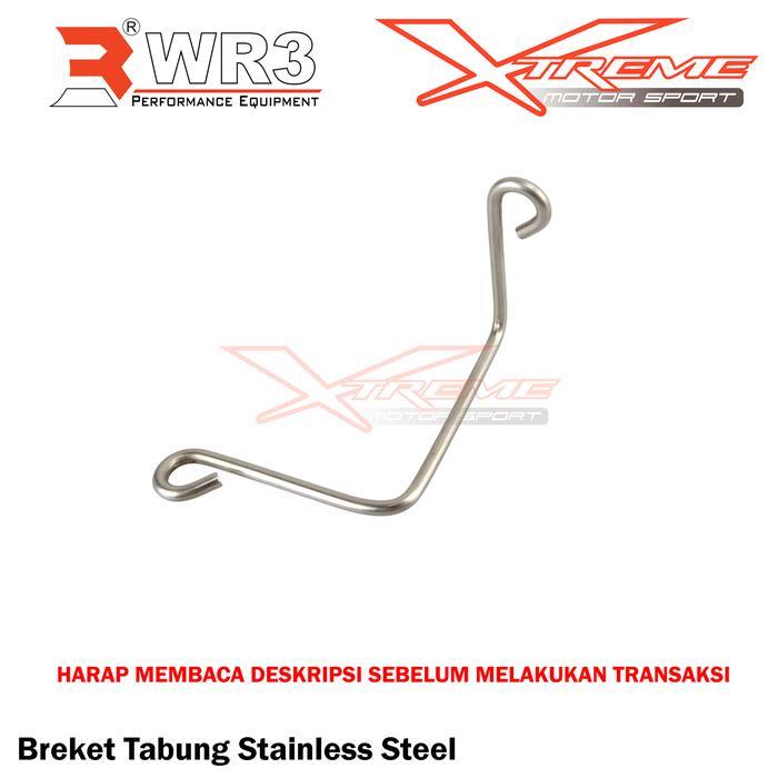 BREKET TABUNG MINYAK REM WR3 STAINLESS UNIVERSAL